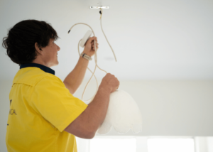 residential lighting installation